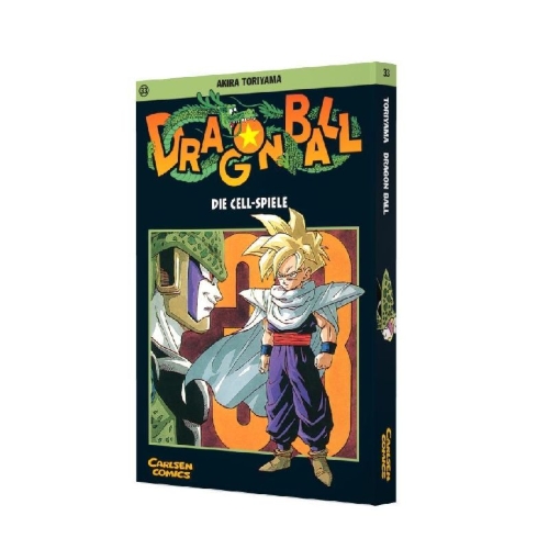 Buchcover und Innenansicht für das Buch: Dragon Ball 33. Die Cell-Spiele