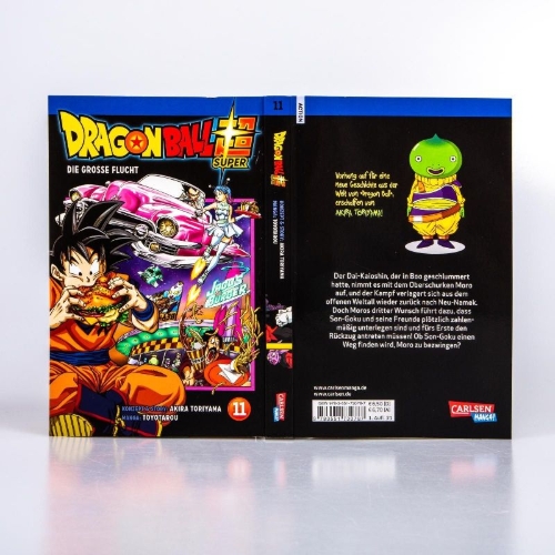 Buchcover und Innenansicht für das Buch: Dragon Ball Super