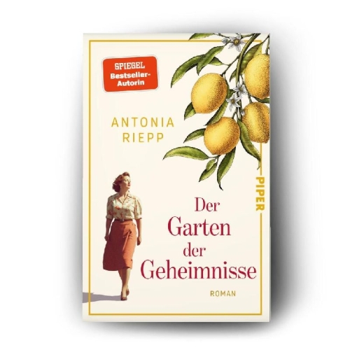 Buchcover und Innenansicht für das Buch: Der Garten der Geheimnisse