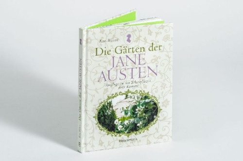 Buchcover und Innenansicht für das Buch: In the Garden with Jane Austen