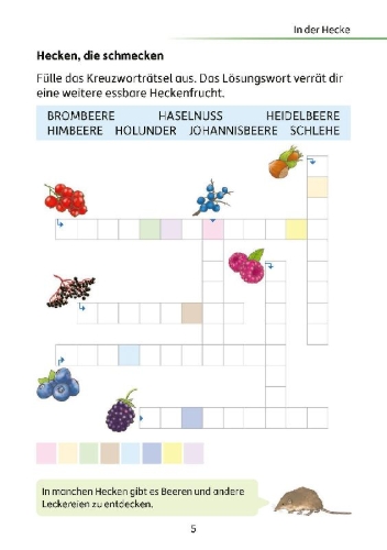 Buchcover und Innenansicht für das Buch: Mein Rätselblock Sachunterricht 2. Klasse