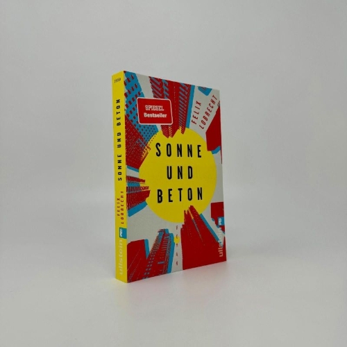 Buchcover und Innenansicht für das Buch: Sonne und Beton