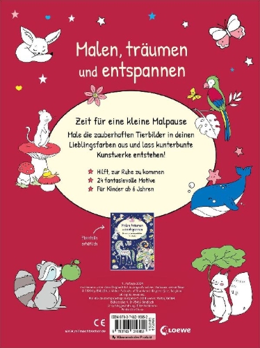 Buchcover und Innenansicht für das Buch: Au pays du calme 2