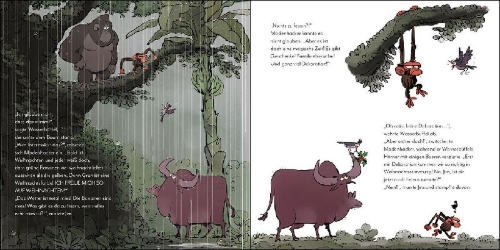 Buchcover und Innenansicht für das Buch: Grumpy Monkey - Oh, no! Christmas