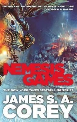 Buchcover und Innenansicht für das Buch: The Expanse 05. Nemesis Games