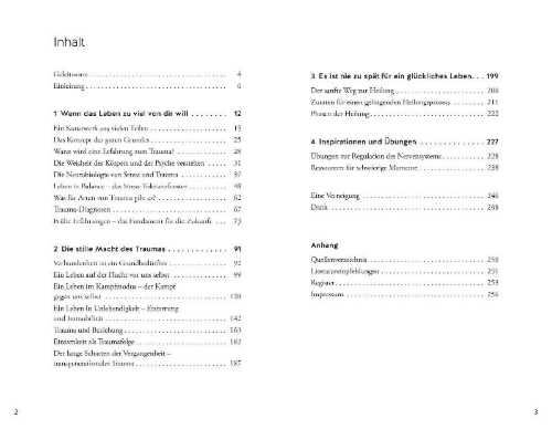 Buchcover und Innenansicht für das Buch: Bin ich traumatisiert?
