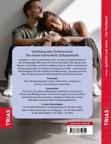 Buchcover und Innenansicht für das Buch: Natürlich und sicher - Das Praxisbuch