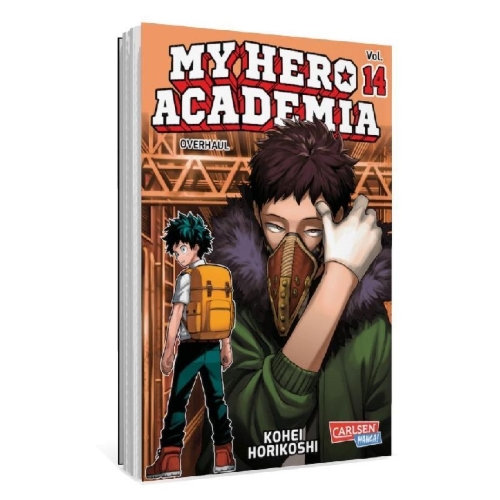 Buchcover und Innenansicht für das Buch: Boku no Hero Academia