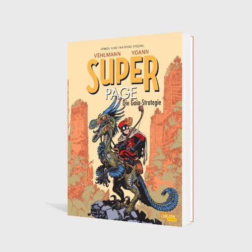 Buchcover und Innenansicht für das Buch: SUPERGROOM 3: LA STRATÉGIE-GAIA