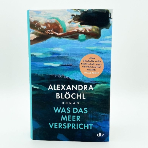 Buchcover und Innenansicht für das Buch: Was das Meer verspricht