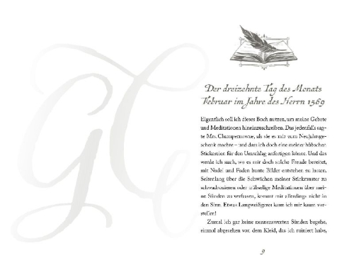 Buchcover und Innenansicht für das Buch: The Lady Grace Mysteries - Assassin