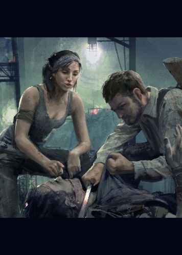 Buchcover und Innenansicht für das Buch: The Art of The Last of Us