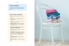 Buchcover und Innenansicht für das Buch: Knallbunt: Mode im Stil der 80er stricken