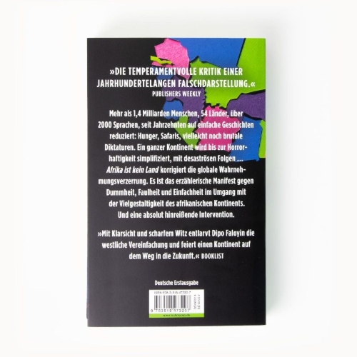 Buchcover und Innenansicht für das Buch: Africa is not a Country