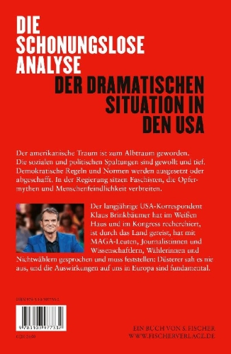 Buchcover und Innenansicht für das Buch: Der amerikanische Albtraum