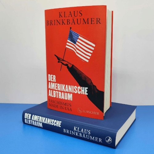 Buchcover und Innenansicht für das Buch: Der amerikanische Albtraum