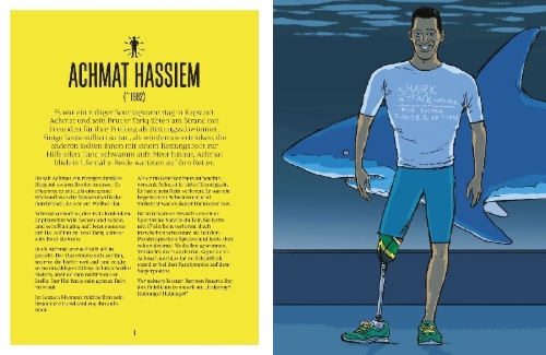 Buchcover und Innenansicht für das Buch: Stories for Boys who dare to be different