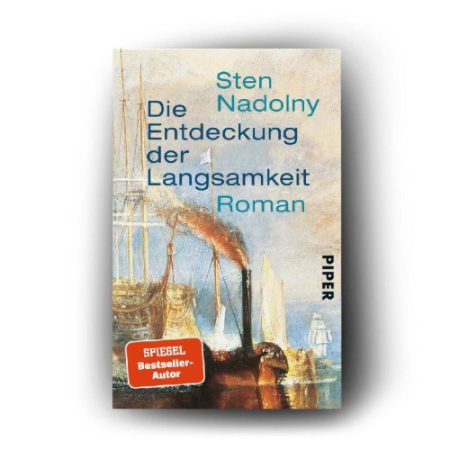 Buchcover und Innenansicht für das Buch: Die Entdeckung der Langsamkeit