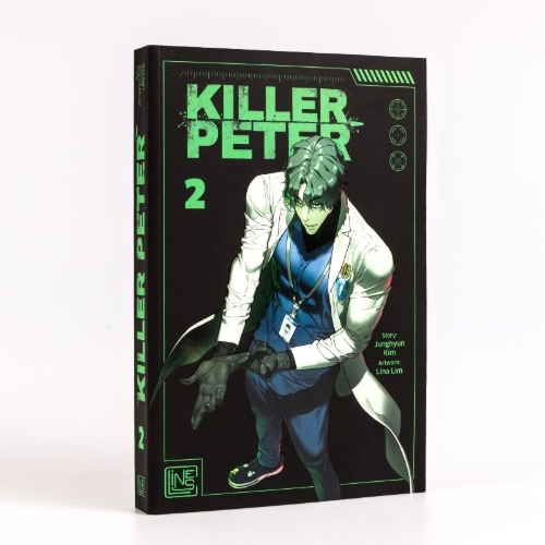 Buchcover und Innenansicht für das Buch: Killer Peter