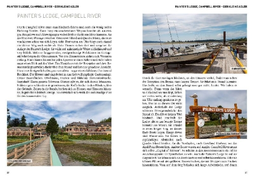 Buchcover und Innenansicht für das Buch: Vancouver Island