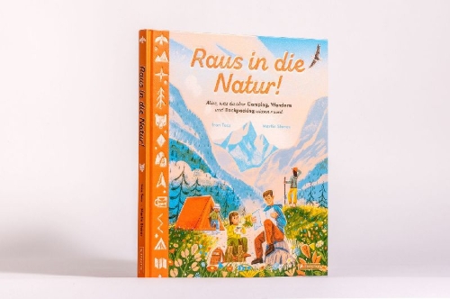 Buchcover und Innenansicht für das Buch: Hike it! An introduction to camping, hiking and backpacking