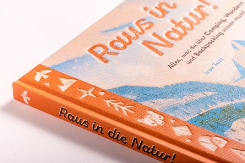 Buchcover und Innenansicht für das Buch: Hike it! An introduction to camping, hiking and backpacking
