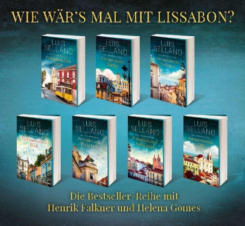 Buchcover und Innenansicht für das Buch: Portugiesisches Gift