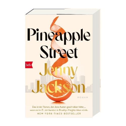Buchcover und Innenansicht für das Buch: Pineapple Street