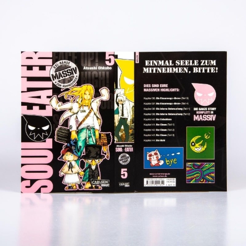 Buchcover und Innenansicht für das Buch: Soul Eater