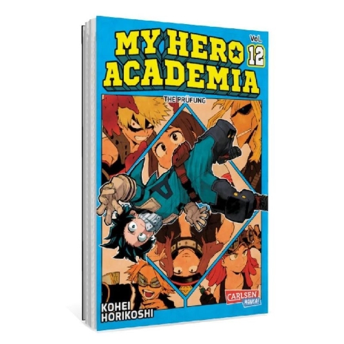 Buchcover und Innenansicht für das Buch: Boku no Hero Academia