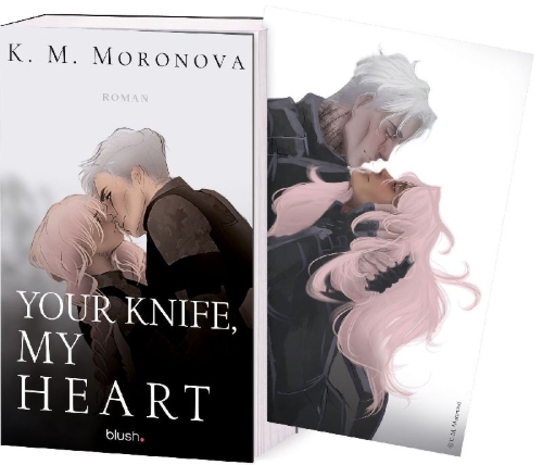 Buchcover und Innenansicht für das Buch: Your Knife, My Heart (Dark Forces Series 1)