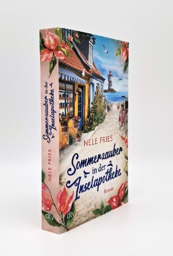 Buchcover und Innenansicht für das Buch: Sommerzauber in der Inselapotheke