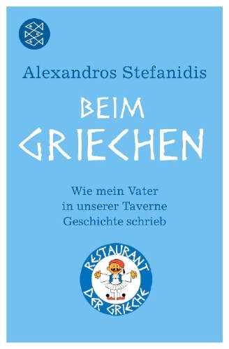 Buchcover und Innenansicht für das Buch: Beim Griechen