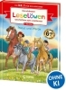Buchcover und Innenansicht für das Buch: Die schönsten Leselöwen-Geschichten zum Lesenlernen - Ponys und Pferde