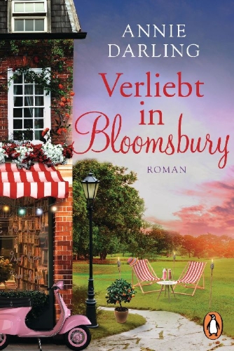 Buchcover und Innenansicht für das Buch: Crazy in Love at the Lonely Hearts Bookshop