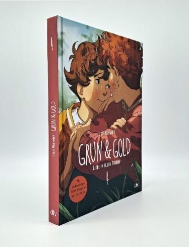 Buchcover und Innenansicht für das Buch: Grün & Gold - Liebe in allen Farben 4