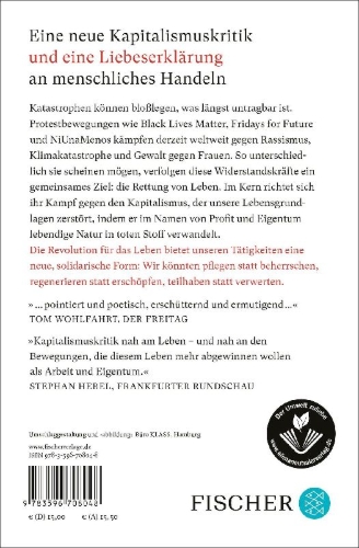 Buchcover und Innenansicht für das Buch: Revolution für das Leben