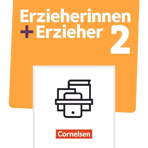 Buchcover und Innenansicht für das Buch: Erzieherinnen + Erzieher. Band 2 - Sozialpädagogische Bildungsarbeit professionell gestalten -  Fachbuch