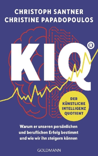Buchcover und Innenansicht für das Buch: KIQ - Der Künstliche Intelligenz Quotient