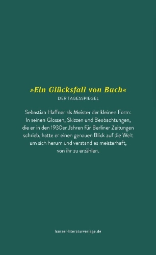 Buchcover und Innenansicht für das Buch: Das Leben der Fußgänger