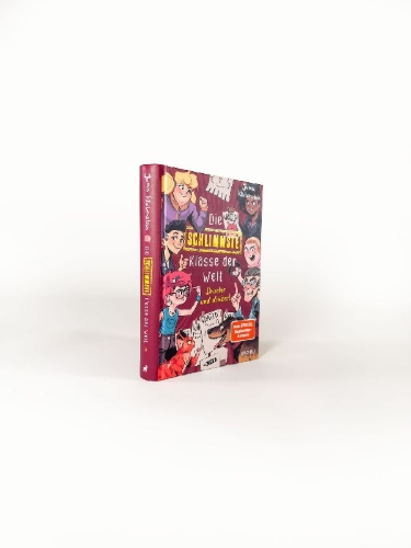 Buchcover und Innenansicht für das Buch: Die schlimmste Klasse der Welt (Band 4) - Drunter und drüber!