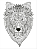 Buchcover und Innenansicht für das Buch: Mein Mandala-Tier-Malbuch - Wilde Tiere