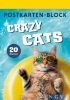 Buchcover und Innenansicht für das Buch: Postkartenblock Crazy Cats
