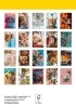 Buchcover und Innenansicht für das Buch: Postkartenblock Crazy Cats