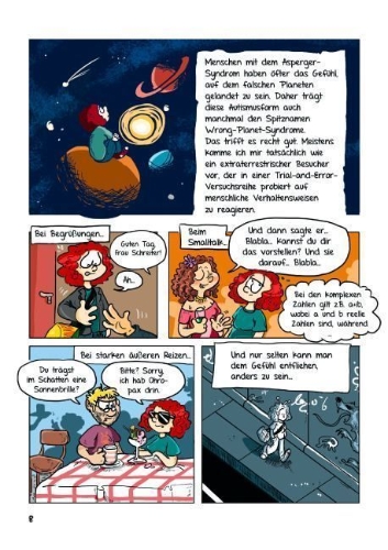 Buchcover und Innenansicht für das Buch: Schattenspringer