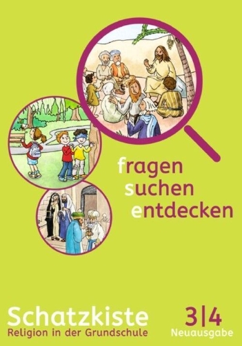 Buchcover und Innenansicht für das Buch: fragen - suchen - entdecken. Ausgabe für Bayern. Handreichungen für den Unterricht Klasse 3