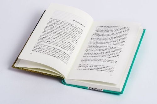 Buchcover und Innenansicht für das Buch: Am Meerschwein übt das Kind den Tod
