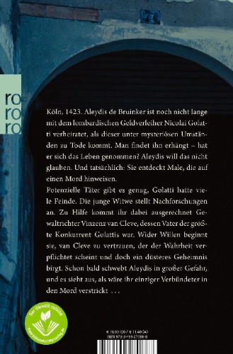Buchcover und Innenansicht für das Buch: Das Gold des Lombarden