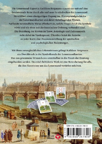 Buchcover und Innenansicht für das Buch: Die fabelhafte Welt des Lenormand