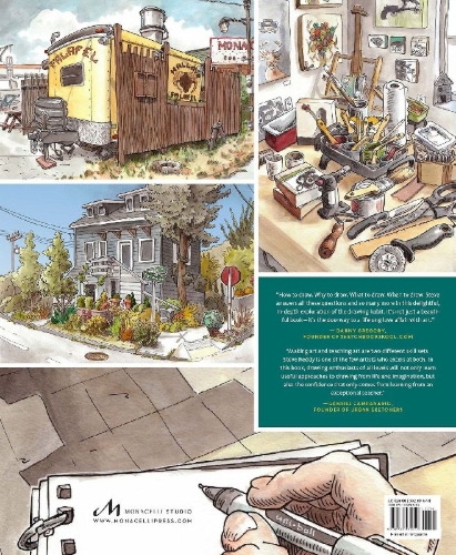 Buchcover und Innenansicht für das Buch: Everyday Sketching and Drawing